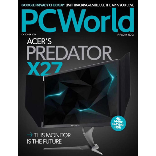 宏碁predator X27荣登 Pc World 杂志封面 电竞王者再受肯定 企业资讯 Techweb