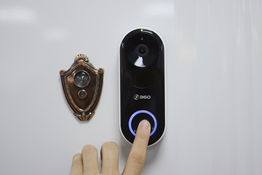 360智能门铃评测：门铃猫眼二合一 守护家门安全