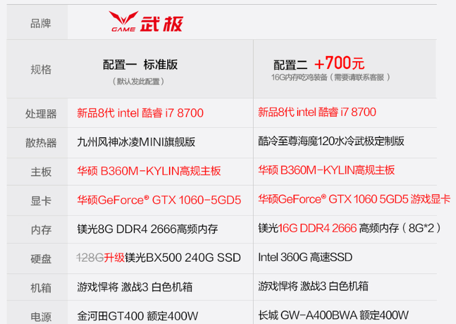 主播级游戏主机 京东武极电脑11.11限时特惠