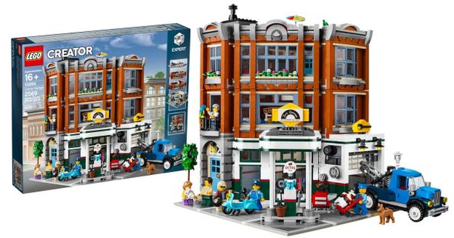 lego creator expert corner garage套装编号10264,适合16岁以上的