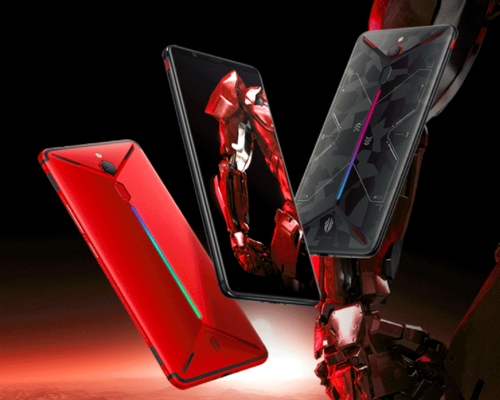 努比亚红魔Mars电竞手机6GB+64GB烈焰红今