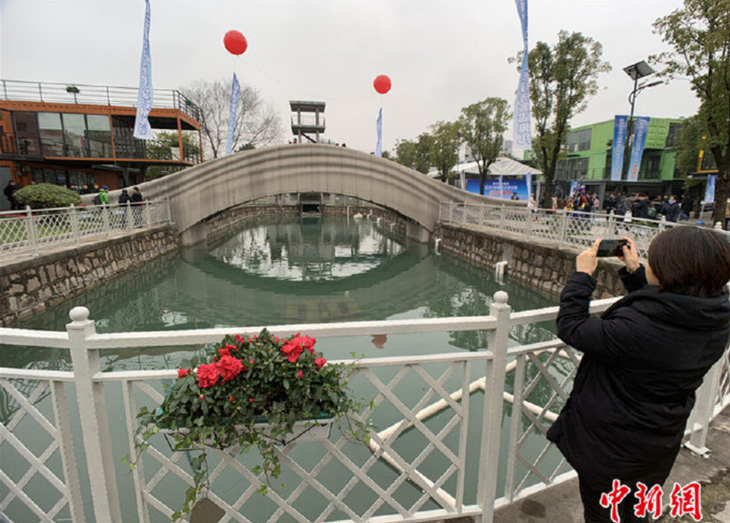 世界最大规模3D打印步行桥于上海落成 专家称