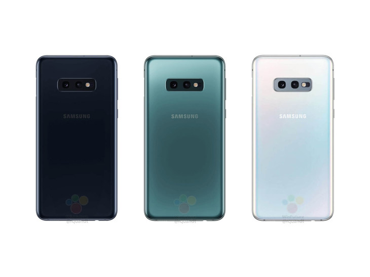 后置双摄 侧面指纹 家长 三星galaxy s10e官图放出