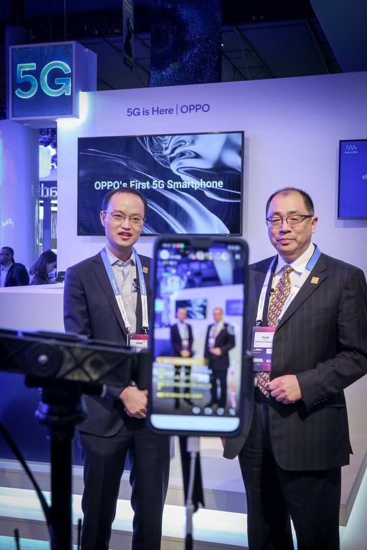 OPPO实现全球首次5G手机微博视频直播 与Q