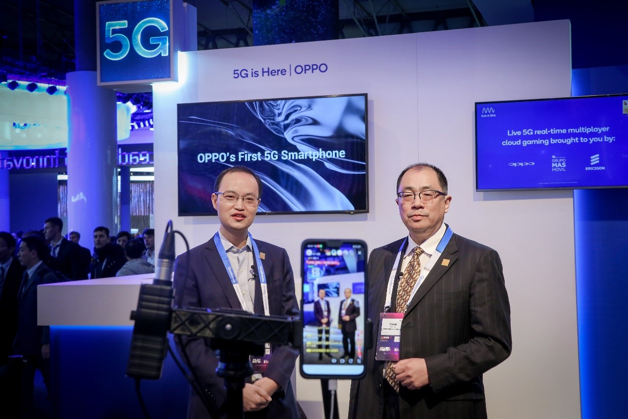 5G手机直播首秀 OPPO带领国产厂商又一次站世界前列！