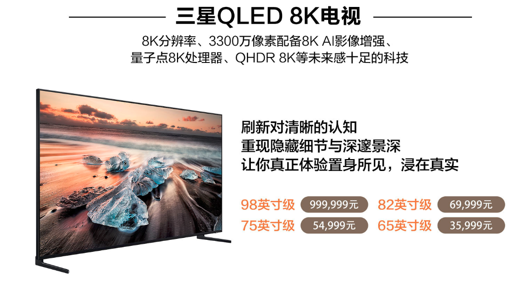 给你100万，你会选择买套房还是买台8K电视？