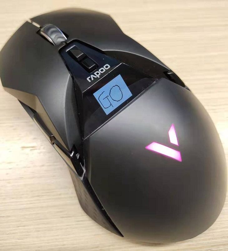 可涂鸦的鼠标 雷柏VT950Q双模电竞游戏鼠标O