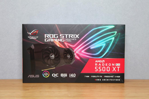 华硕ROG STRIX RX5500XT O8G图赏 7nm中端甜点