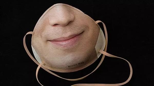有点吓人！老外发明一款带有面部信息的口罩，可解锁iPhone