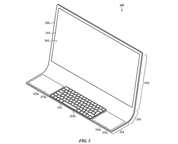iMac新设计曝光：“J”形弯折，屏幕键盘连一起