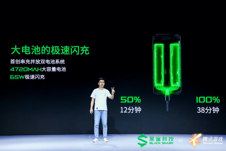 屏幕大升级 腾讯黑鲨游戏手机3S发布