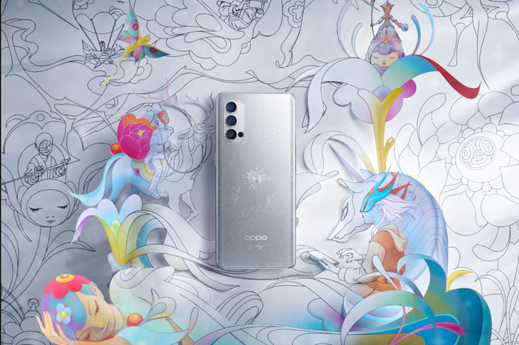 艺术潮流单品 Reno4 Pro艺术家限定版预约中