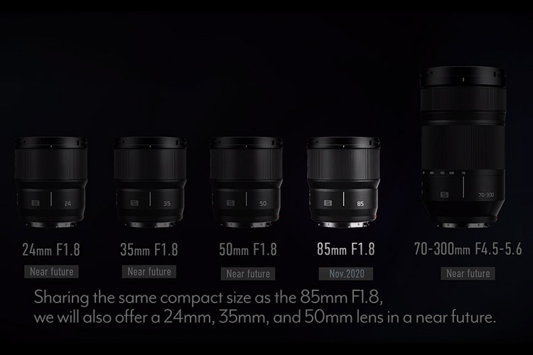 松下即将发布LUMIX S 85mm f/1.8定焦镜头？