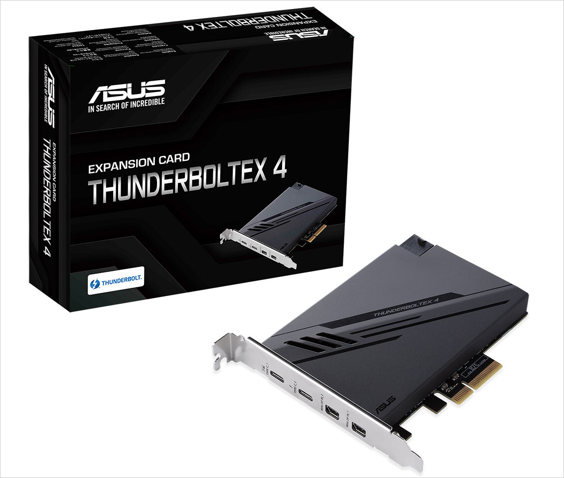 华硕推出ThunderboltEX 4扩展卡