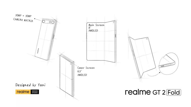 realme GT 2 Fold曝光，旗下首款折叠屏旗舰