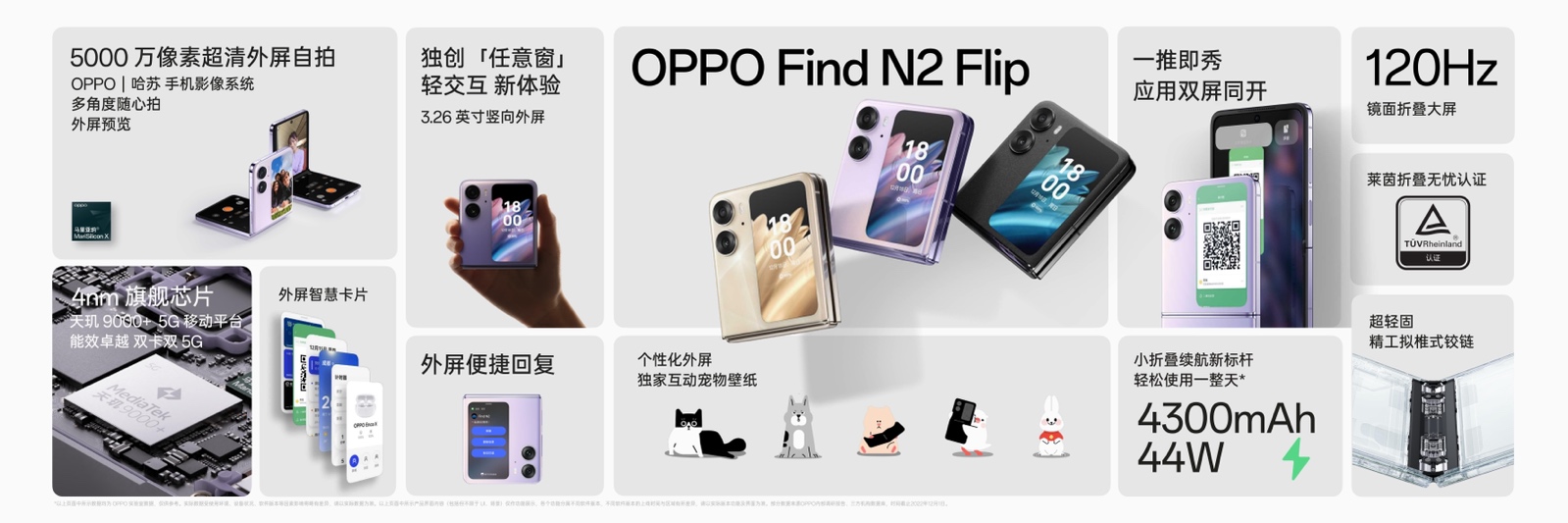 OPPO Find N2 Flip斩获京东、天猫安卓手机5K+价位段销售额双冠军