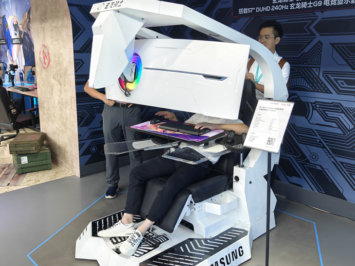 震撼画质带来沉浸电竞体验三星显示器亮相ChinaJoy2024(图3)