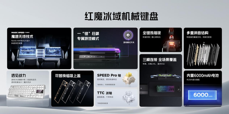 红魔电竞平板Pro再造电竞体验新标杆，首发第三代骁龙8领先版3999元起