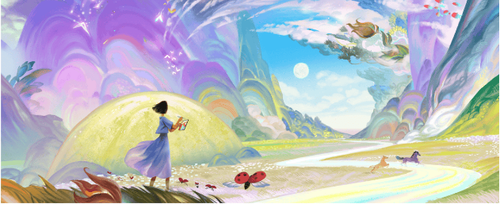 华为联合中国电影美术学会和各大美院共同打造2024天生会画数字创作大赛