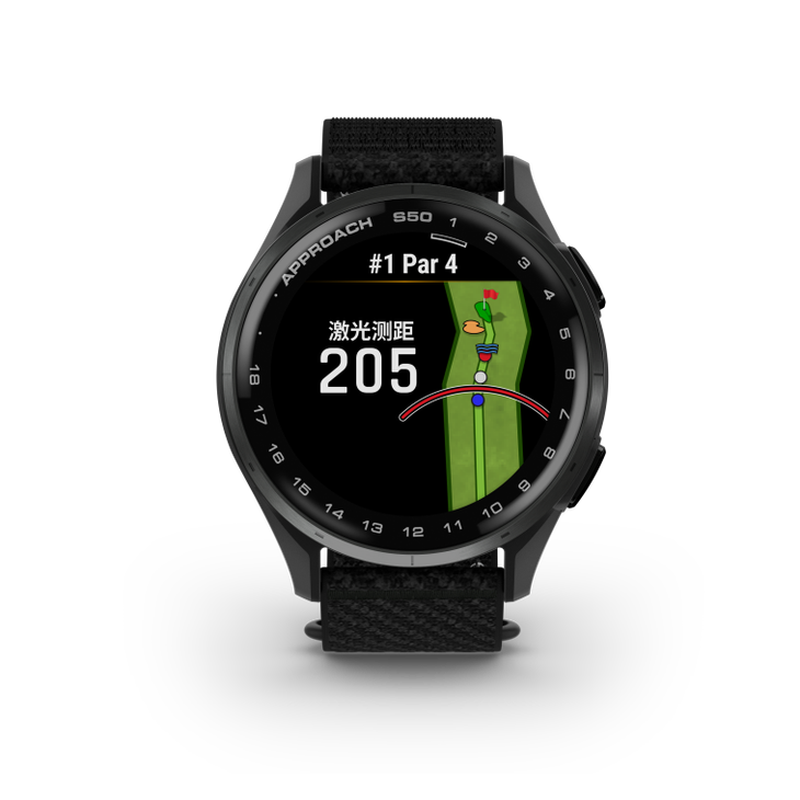 轻巧随行慧腕全场Garmin佳明发布纤薄款ApproachS50高尔夫智能手表(图1)