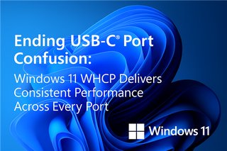 不再混乱！微软将统一USB-C接口 Win11全面支持数据、充电与显示