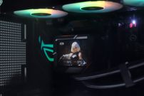3.5吋屏显，超频三北境GT360 ARGB Display BK一体水冷散热器开箱