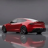 新款特斯拉Model S曝光