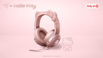 联名三丽鸥，雷蛇推出Hello Kitty玫瑰金限定款游戏耳机