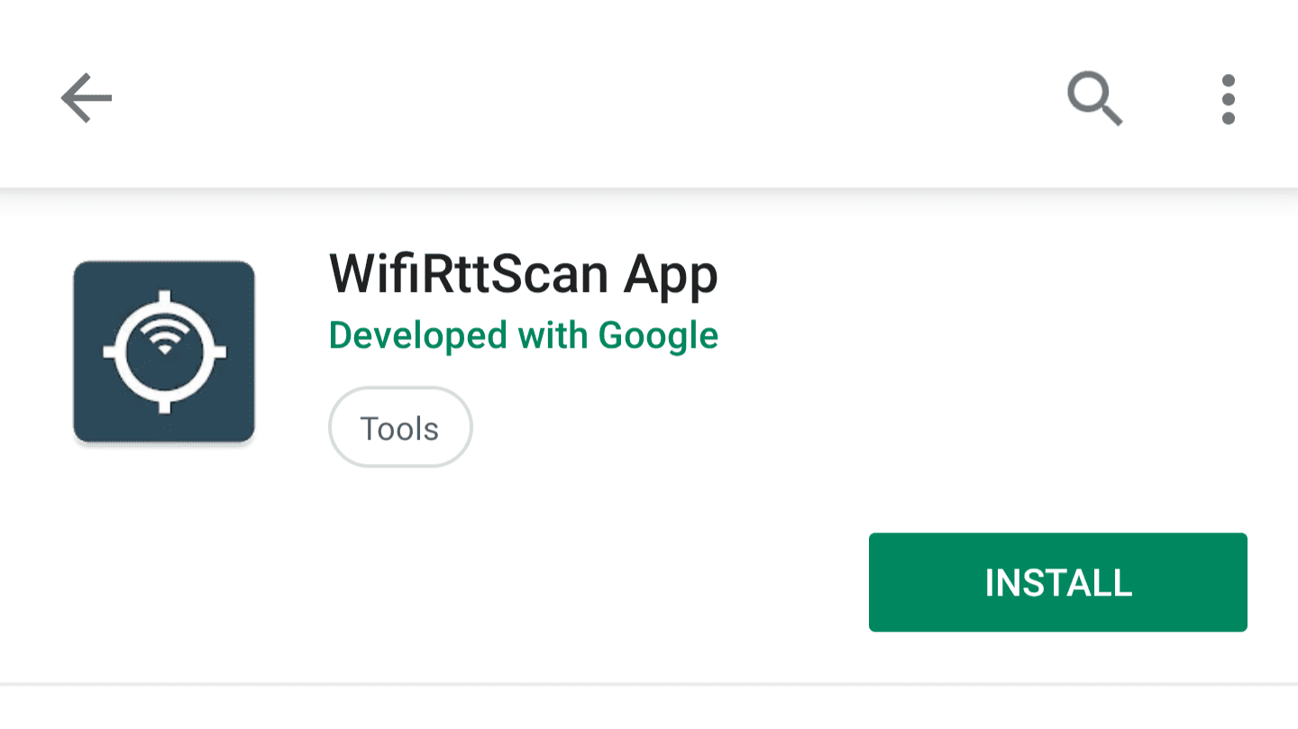 打造室内导航 谷歌发布WifiRttScan App测试室内定位