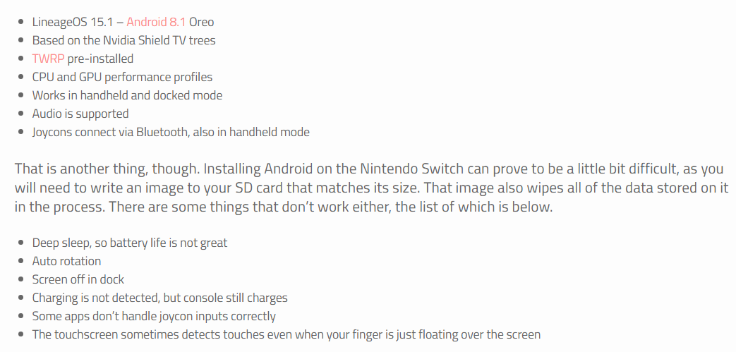 适配Switch主机的安卓ROM发布：无压力玩PC游戏