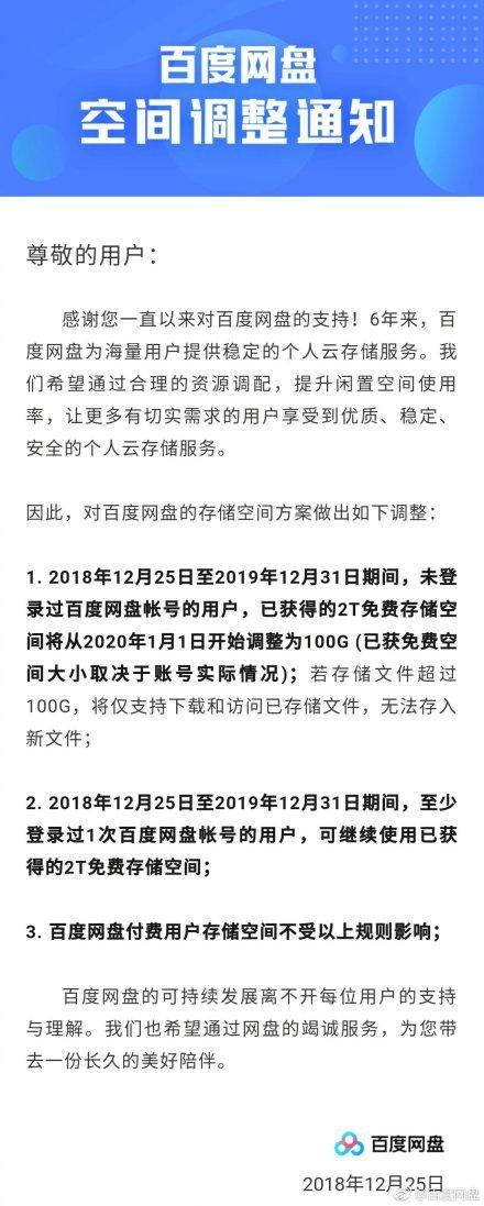 百度网盘用户注意！仅剩7天，未登录免费储存空