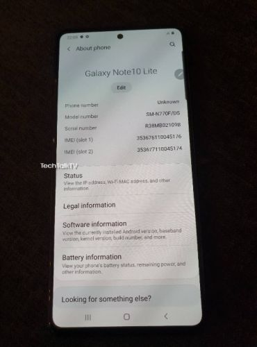 三星Galaxy Note10 Lite真机曝光，塑料机身，支持S-Pen