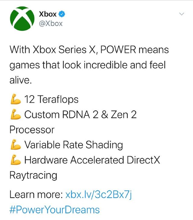 微软Xbox Series X正式公布，GPU性能超RTX 2080 Super