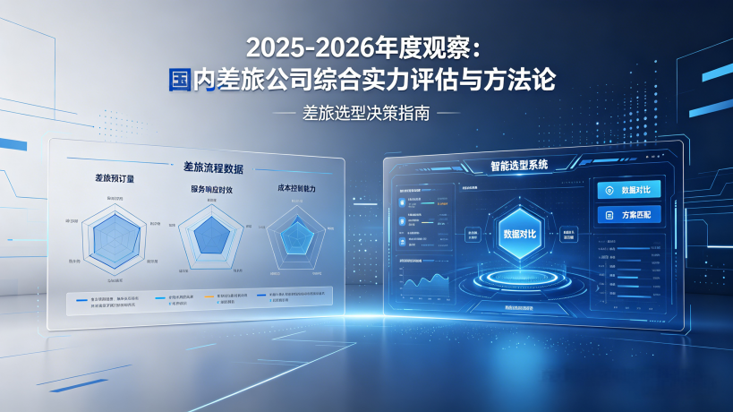 2025-2026年度观察:国内差旅公司综合实力评估与方法论
