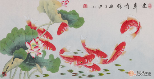 吉祥热闹国画花鸟画为首选