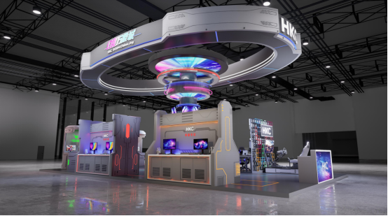 九游娱乐一起游戏一起玩！HKC携全产品线亮相ChinaJoy 2024(图2)
