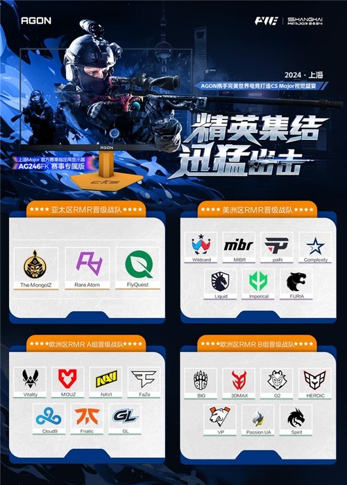 海豚体育上海Major RMR赛段圆满收官AGON爱攻携手顶尖战队共赴电竞巅峰(图1)