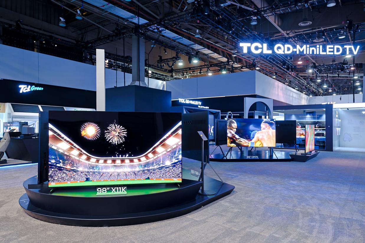 TCL实业CES 2025：屏显科技引领全品类智能终端展现顶尖彩神vll科技力(图2)
