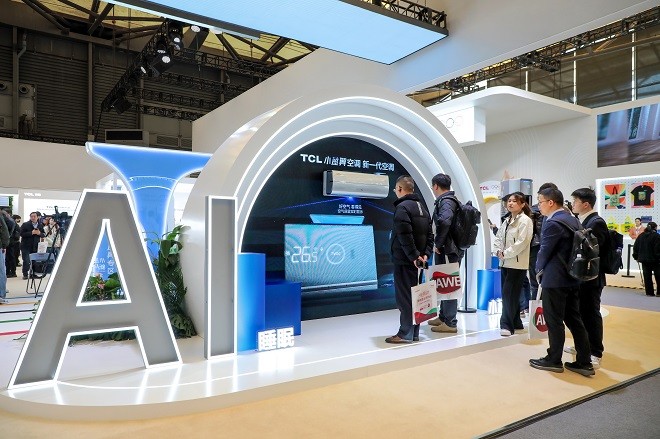 TCL实业携多款创新新品亮相AWE2025全面展现智慧科技硬实力(图3)