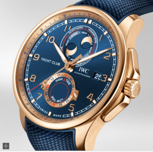 iwc 万国表葡萄牙系列航海精英月相潮汐腕表(型号:iw344001)