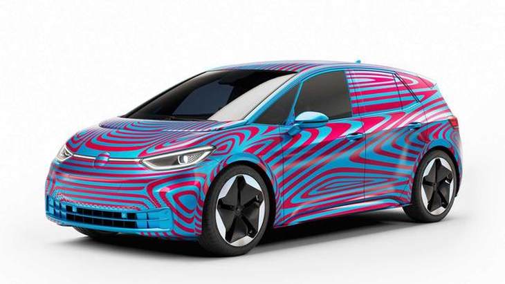 年底投产/明年交付 大众ID.3纯电车谍照曝光